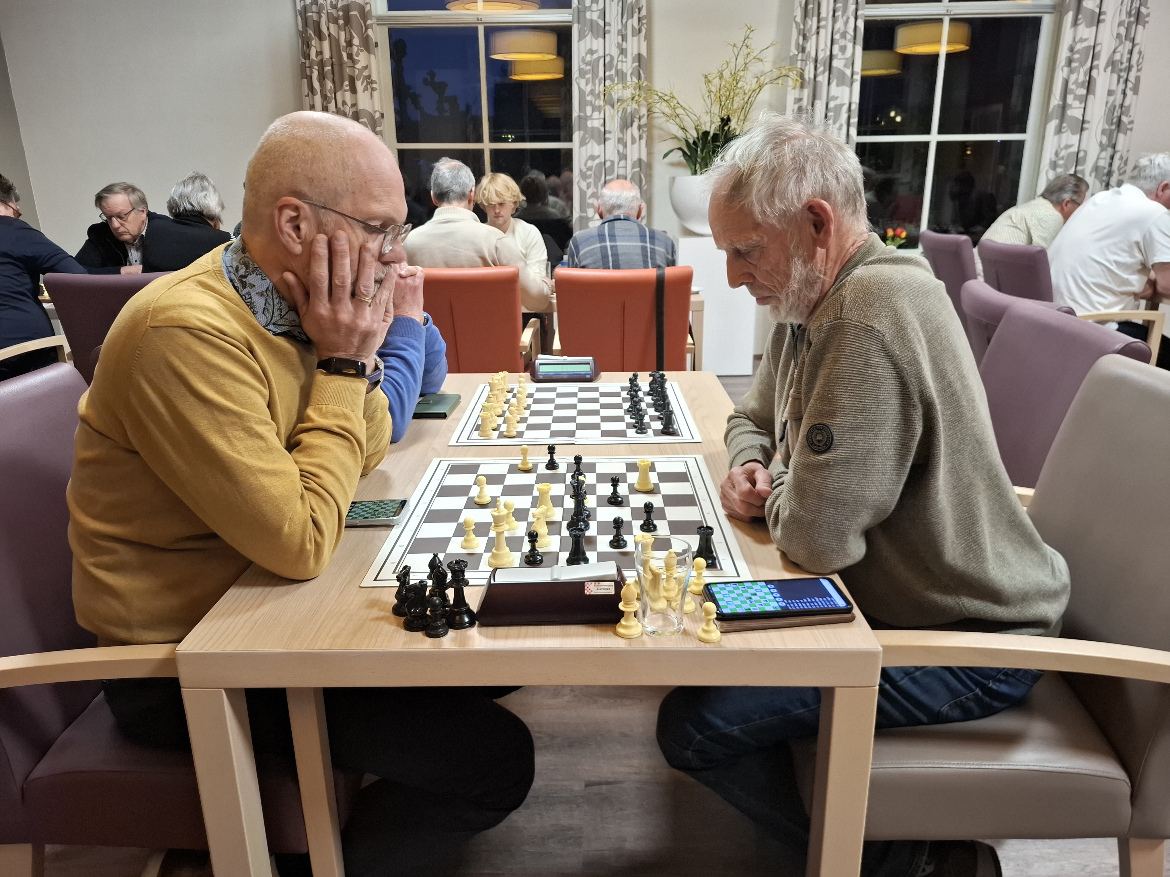 Vieveen bood nog remise aan, wat Baakman nog heel zelfverzekerd afwees